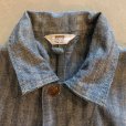 画像3: 【W34-W35】70s MONTGOMERY WARD HBT コットン オールインワン グレー■ビンテージ アメリカ古着 USA製 ワーク ツナギ モンゴメリーワード