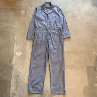 【42 W38】USA製 UNIVERSAL OVERALL HBT コットン オールインワン グレー■ビンテージ オールド アメリカ古着 ワーク ツナギ