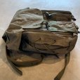 画像4: 【45cm×38cm】イタリア軍 キャンバス地 バックパック リュック■ビンテージ オールド ヨーロッパ古着 ユーロミリタリー バッグ No.3