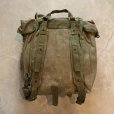 画像5: 【45cm×38cm】イタリア軍 キャンバス地 バックパック リュック■ビンテージ オールド ヨーロッパ古着 ユーロミリタリー バッグ No.4