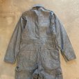 画像9: 【W34-W35】70s MONTGOMERY WARD HBT コットン オールインワン グレー■ビンテージ アメリカ古着 USA製 ワーク ツナギ モンゴメリーワード