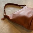 画像5: 【35cm×38cm】COACH オールドコーチ バケツ型 レザー ショルダーバッグ ブラウン 茶■ビンテージ 古着 カバン