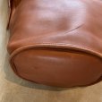 画像2: 【35cm×38cm】COACH オールドコーチ バケツ型 レザー ショルダーバッグ ブラウン 茶■ビンテージ 古着 カバン