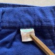 画像4: 【W31】イタリア シャモアクロス ワークパンツ ネイビー ブルー 紺■ビンテージ オールド ヨーロッパ古着 ユーロワーク フランネル