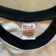 画像3: 【L】2000s anvil ミントコンディション ラグランTシャツ 白×黒■ビンテージ アメリカ古着 アンビル コットン ベースボール 無地 No.2 (3)