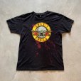 画像1: 【L】2010s GUNS N ROSES 両面プリントTシャツ ブラック 黒■アメリカ古着 バンドT ガンズ＆ローゼズ ロック (1)