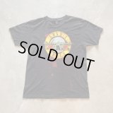 【L】2010s GUNS N ROSES 両面プリントTシャツ ブラック 黒■アメリカ古着 バンドT ガンズ＆ローゼズ ロック