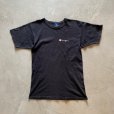 画像1: 【XS/S or Ladies】USA製 Champion 両面プリントTシャツ ブラック 黒■ビンテージ オールド アメリカ古着 90s チャンピオン コットン (1)