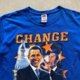 画像2: 【L】2000s-2010s オバマ大統領 プリントTシャツ ブルー 青■アメリカ古着 FRUIT OF THE LOOM フルーツオブザルーム コットン
