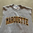 画像2: 【M/L】MARQUETTE カットオフ スウェット ライトグレー■ビンテージ オールド アメリカ古着 トレーナー ベスト カレッジ