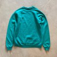 画像7: 【M/L】80s-90s USA製 JERZEES プリントスウェット グリーン 青緑■ビンテージ オールド アメリカ古着 トレーナー オールドイングリッシュ