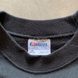 画像3: 【S/M】80s-90s USA製 Hanes サンフランシスコ 刺繍スウェット ブラック 黒■ビンテージ オールド アメリカ古着 トレーナー 蟹 カニ