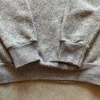 画像7: 【S or Ladies】80s UNKNOWN ヘンリーネック カレッジプリントスウェット 杢グレー■ビンテージ オールド アメリカ古着 トレーナー