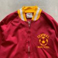 画像2: 【M】USA製 Champion ジップアップ ナイロン ジャージ トップス えんじ■ビンテージ アメリカ古着 70s/80s チャンピオン トレーナー