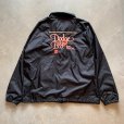 画像1: 【XL】Dodge Boys 刺繍入り ナイロン コーチジャケット ブラック 黒■ビンテージ オールド アメリカ古着 裏地付き 90s ダッジ アメ車 (1)