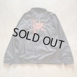 【XL】Dodge Boys 刺繍入り ナイロン コーチジャケット ブラック 黒■ビンテージ オールド アメリカ古着 裏地付き 90s ダッジ アメ車