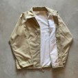 画像7: 【M/L】80s USA製 BEECH-NUT ナイロン コーチジャケット ベージュ■ビンテージ オールド アメリカ古着 裏地付き 企業 ナッツ