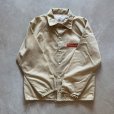 画像5: 【M/L】80s USA製 BEECH-NUT ナイロン コーチジャケット ベージュ■ビンテージ オールド アメリカ古着 裏地付き 企業 ナッツ