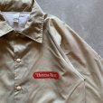 画像2: 【M/L】80s USA製 BEECH-NUT ナイロン コーチジャケット ベージュ■ビンテージ オールド アメリカ古着 裏地付き 企業 ナッツ