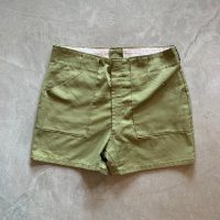 【W34】70s BSA ボーイスカウト ショートパンツ オリーブ 緑■ビンテージ オールド レトロ アメリカ古着 ショーツ ベイカータイプ
