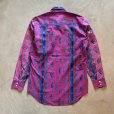 画像6: 【M】メキシコ製 Wrangler ネイティブ柄 プリント 長袖シャツ 総柄 紫■ビンテージ オールド レトロ アメリカ古着 ラングラー 90s-2000s