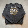 画像4: 【L/XL】90s メキシコ製 Hanes モーターサイクル プリントスウェット ブラック 黒■ビンテージ アメリカ古着 トレーナー バイク MC