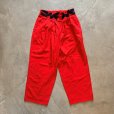 画像5: 【Ladies】USA製 City Girl トップス＆パンツ セットアップ 赤■ビンテージ オールド レトロ アメリカ古着 レディース レーヨン混