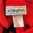 画像3: 【Ladies】USA製 City Girl トップス＆パンツ セットアップ 赤■ビンテージ オールド レトロ アメリカ古着 レディース レーヨン混