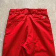 画像6: 【W30(W29)】USA製 Dickies 874 ワークパンツ レッド 赤■ビンテージ オールド アメリカ古着 90s ディッキーズ ワークウェア