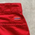 画像7: 【W30(W29)】USA製 Dickies 874 ワークパンツ レッド 赤■ビンテージ オールド アメリカ古着 90s ディッキーズ ワークウェア