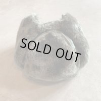 【61cm XL】美品 米軍 B-9B フライヤーズ ヘルメットキャップ■ビンテージ オールド アメリカ古着 帽子 ボンバー パイロット ミリタリー