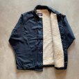 画像8: 【L/XL】USA製 TOWNCRAFT 裏ボア ナイロン コーチジャケット ネイビー 紺無地■ビンテージ オールド アメリカ古着 80s/90s タウンクラフト