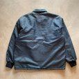 画像8: 【XL/XXL】USA製 Rennoc 裏ボア ナイロン コーチジャケット ネイビー 紺無地■ビンテージ オールド アメリカ古着 80s/90s ビッグサイズ