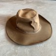 画像3: 【56cm】難有り USA製 MINNETONKA サファリハット ブラウン 茶色■ビンテージ オールド アメリカ古着 ミネトンカ レディース 帽子