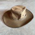画像4: 【56cm】難有り USA製 MINNETONKA サファリハット ブラウン 茶色■ビンテージ オールド アメリカ古着 ミネトンカ レディース 帽子
