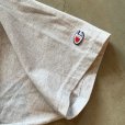 画像4: 【L】90s USA製 Champion Vネック フットボールTシャツ ライトグレー■ビンテージ オールド アメリカ古着 チャンピオン コットン