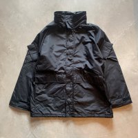 【L/XL】USA製 Golden Fleece ECWCSタイプ ジャケット ブラック 黒無地■ビンテージ オールド アメリカ古着 スピワック ミリタリーパーカ