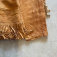 画像4: 【Ladies or Kids】50s Cherokee Togs フリンジ ヌバックレザー ジャケット 茶■ビンテージ アメリカ古着 革ジャン ウエスタン レディース