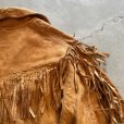 画像9: 【Ladies or Kids】50s Cherokee Togs フリンジ ヌバックレザー ジャケット 茶■ビンテージ アメリカ古着 革ジャン ウエスタン レディース