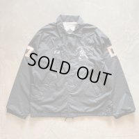 【L/XL】90s AVON アメフト レイダース パイレーツ ナイロン コーチジャケット ブラック 黒■ビンテージ オールド アメリカ古着 海賊