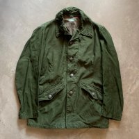 【S C44】60s スウェーデン軍 M59 フィールドジャケット オリーブ■ビンテージ ヨーロッパ古着 ユーロミリタリー