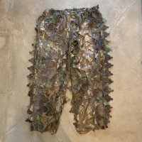 【W38〜】Walls(RN17182) ギリースーツ メッシュ オーバーパンツ リアルツリーカモ 3D迷彩■ビンテージ アメリカ古着 ハンティング