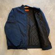 画像5: 【4XL】RED KAP ジップアップ ワークジャケット ネイビー 今無地■ビンテージ オールド アメリカ古着 レッドキャップ ビッグサイズ MA-1