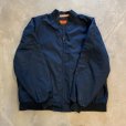 画像4: 【4XL】RED KAP ジップアップ ワークジャケット ネイビー 今無地■ビンテージ オールド アメリカ古着 レッドキャップ ビッグサイズ MA-1