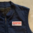 画像3: 【L/XL】メキシコ製 RED KAP コストコ 中綿キルティングベスト ネイビー■ビンテージ アメリカ古着 レッドキャップ ワーク ジップアップ