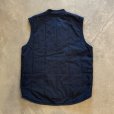 画像6: 【L/XL】メキシコ製 RED KAP コストコ 中綿キルティングベスト ネイビー■ビンテージ アメリカ古着 レッドキャップ ワーク ジップアップ
