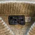 画像3: 【M/L】PECONIC BAY TRADERS ヘンリーネック ウールセーター 太ボーダー■ビンテージ オールド レトロ アメリカ古着 80s-90s ニット