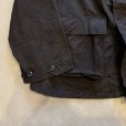 画像4: 【L/XL】米軍 BDU ジャケット ブラック 黒■ビンテージ アメリカ古着 ミリタリー リップストップ ファティーグ