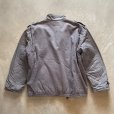 画像8: 【L】DIER 裏ボア スタンドカラー ジャケット グレー■ビンテージ ヨーロッパ古着 ワークウェア ジップアップ エポレット