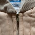 画像3: 【S】60s duofold キルティングジャケット ベージュ 無地■ビンテージ アメリカ古着 MA-1タイプ ジップアップ ライナー デュオフォールド